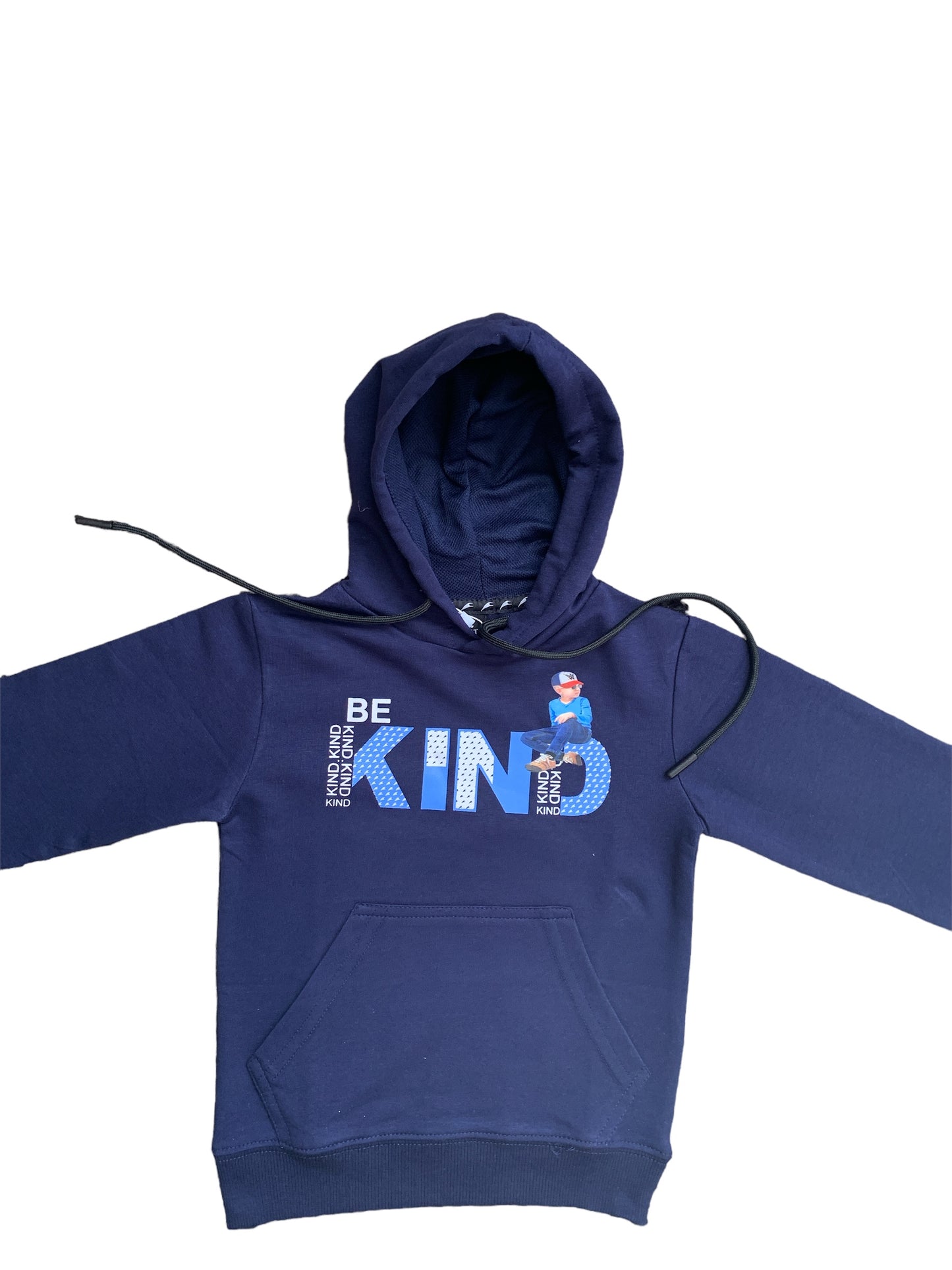 Baba Be Kind Hoodie for 2 - 5 year old.