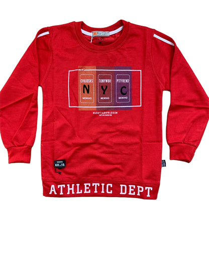 Crewneck for boys 1-4 years